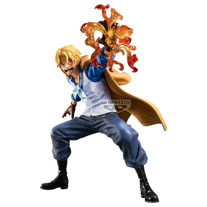 Figura de Sabo Grandista de One Piece con efecto de llamas - 2