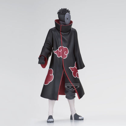Figura de Madara Uchiha como Tobi con máscara y capa de nubes rojas - 2