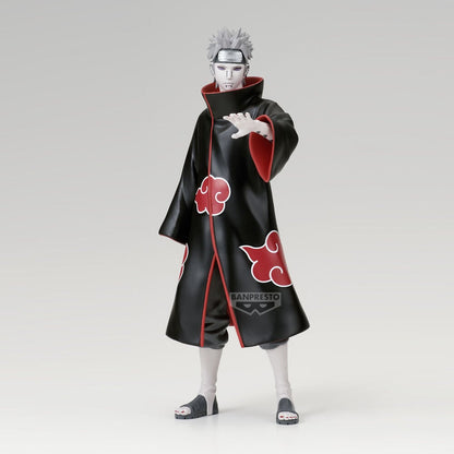 Figura de Pain de Naruto Shippuden con capa negra y nubes rojas - 2