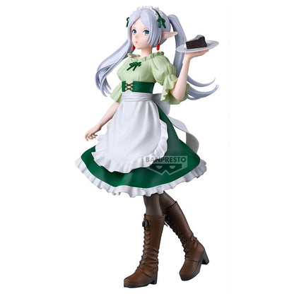 Figura de Frieren de 18 cm con vestido verde y bandeja - 2