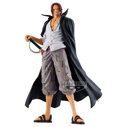 Figura de Shanks de One Piece con capa negra y espada - 2