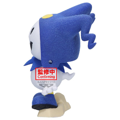 Figura Jack Frost Fluffy Puffy de Shin Megami Tensei con gorro azul - 3