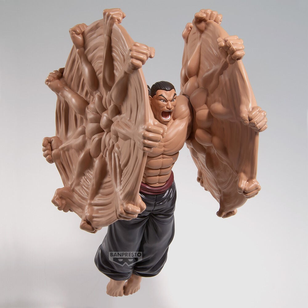 Figura Banpresto de Retsu Kaioh de Baki con cuatro brazos - 3