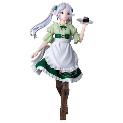 Figura de Frieren de 18 cm con vestido verde y bandeja - 3