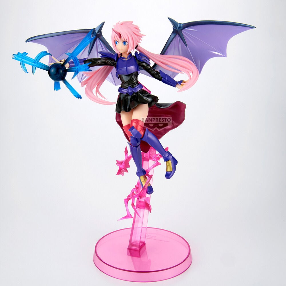 Figura de Milim Dragon Form con alas y base rosa translúcida - 3
