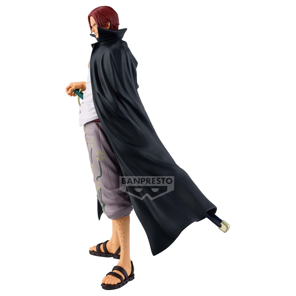Figura de Shanks de One Piece con capa negra y espada - 3
