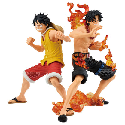 Figura de Portgas D. Ace de One Piece con efectos de fuego - 3