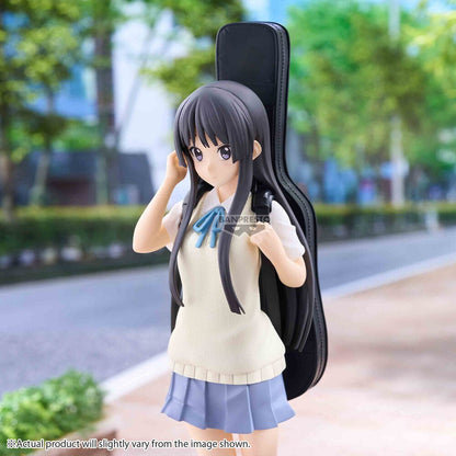 Figura Banpresto de Mio Akiyama de K-ON!! con uniforme escolar - 4