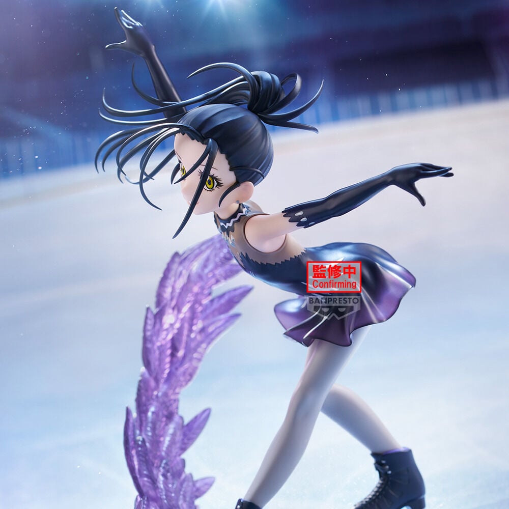 Figura de Hikaru Kamisaki de Medalist con efecto de alas heladas moradas - 4