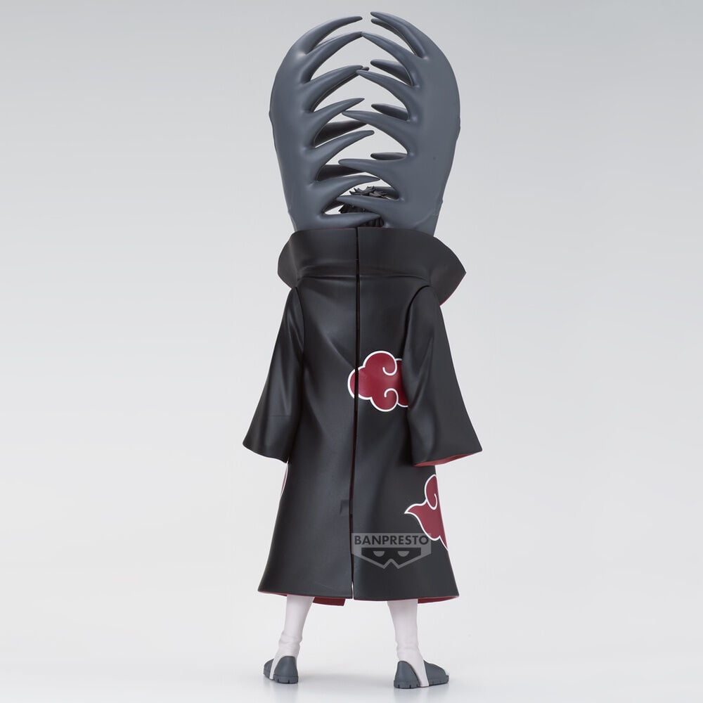 Figura de Zetsu de Naruto Shippuden con capa negra y nubes rojas - 4