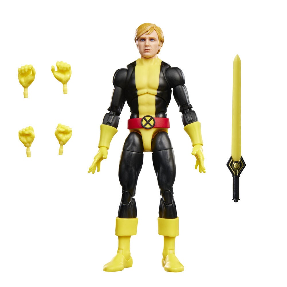 Figura articulada de Cypher de X-Men con espada tecno-orgánica