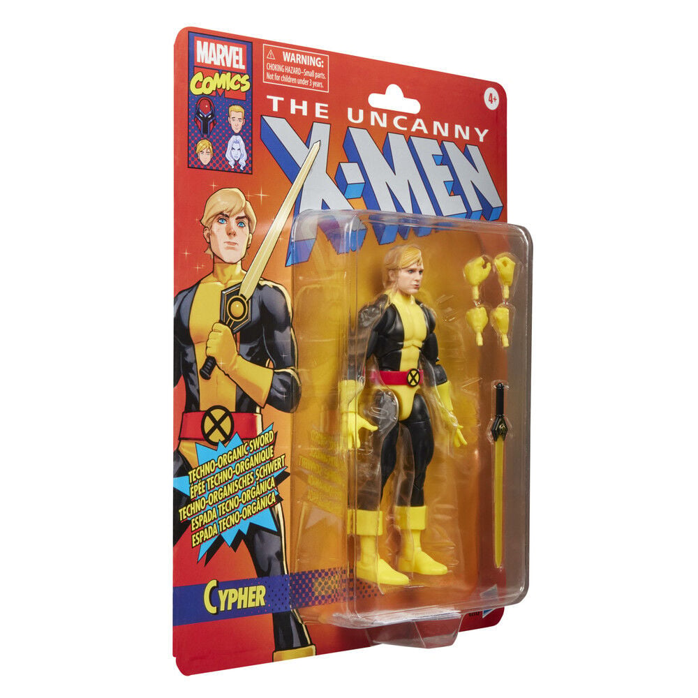 Figura articulada de Cypher de X-Men con espada tecno-orgánica - 8