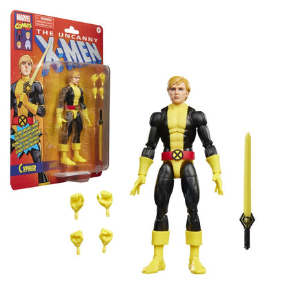 Figura articulada de Cypher de X-Men con espada tecno-orgánica - 10