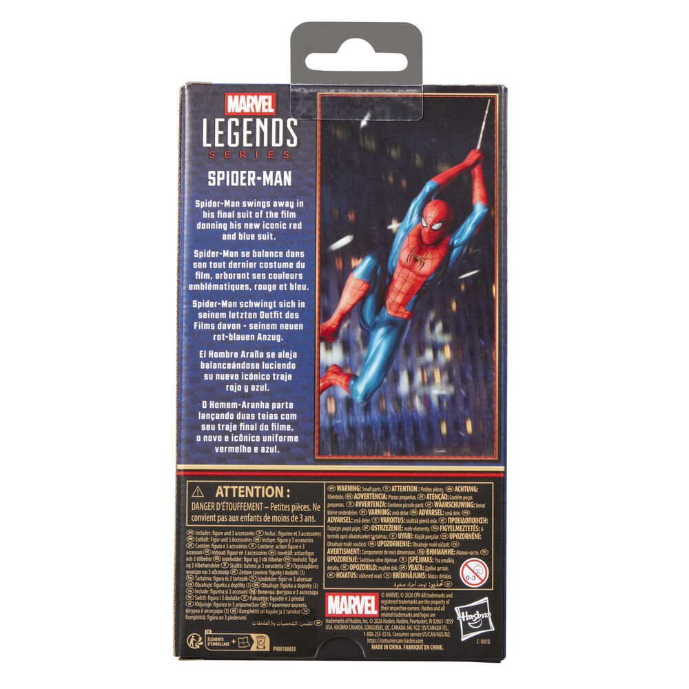 Figura articulada de Spider-Man Marvel Legends de 15 cm con accesorios - 9