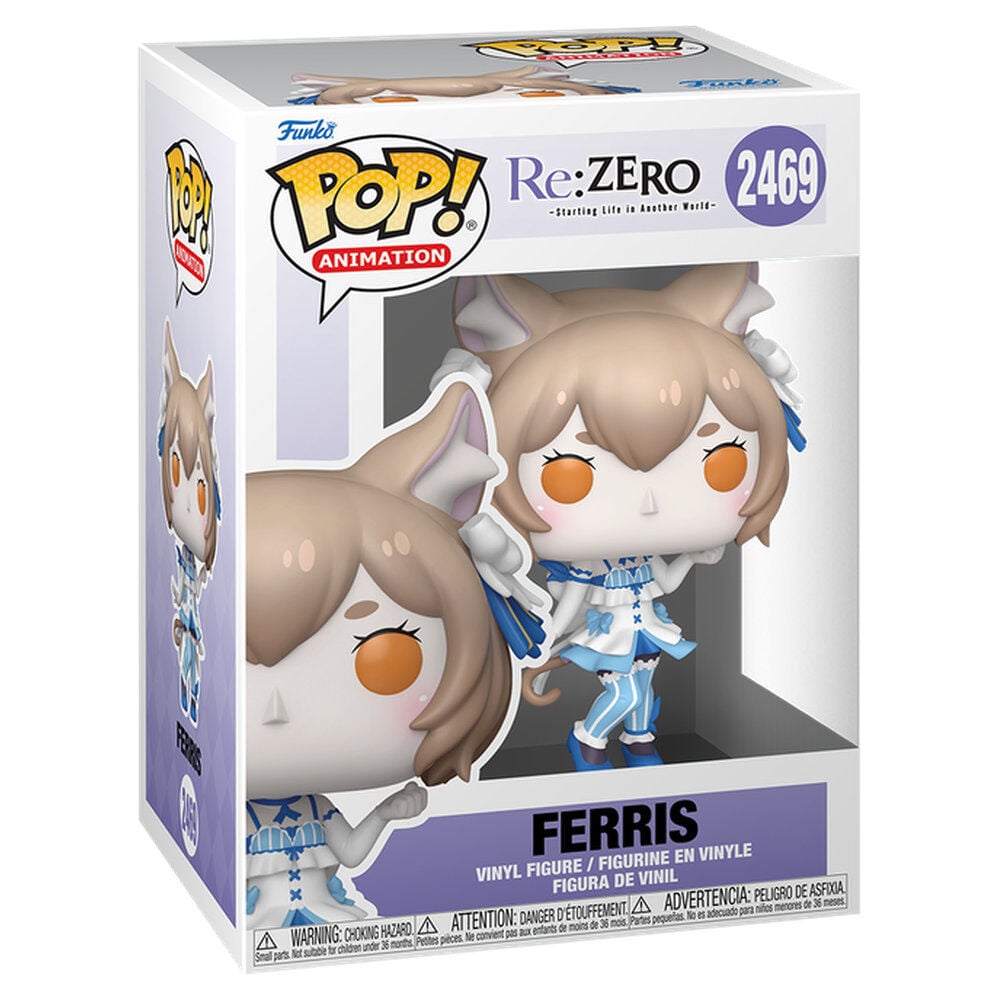 Figura Funko Pop! de Ferris de Re:Zero en caja