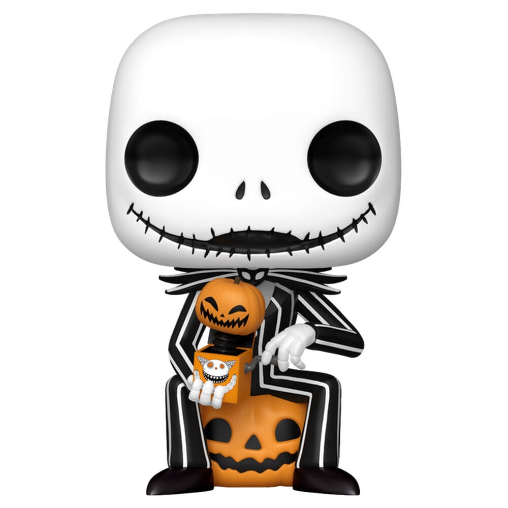 Figura Funko POP! de Jack Skellington con caja naranja de Pesadilla Antes de Navidad - 2