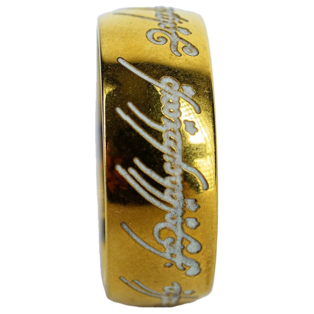 Réplica del anillo de El Señor de los Anillos en expositor negro - 2
