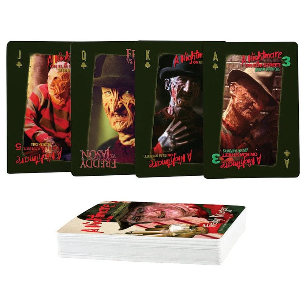 Baraja de cartas de póker de Pesadilla en Elm Street con Freddy Krueger - 2