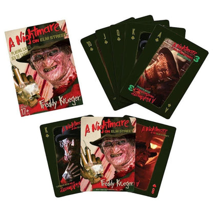 Baraja de cartas de póker de Pesadilla en Elm Street con Freddy Krueger - 3