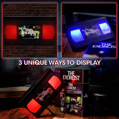 Lámpara VHS de El Exorcista con luz verde - 4
