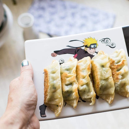 Set de sushi Naruto Shippuden con platillo, cuenco y palillos negros - 5