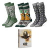 Set de tres pares de calcetines Star Wars The Mandalorian con diseños de Grogu
