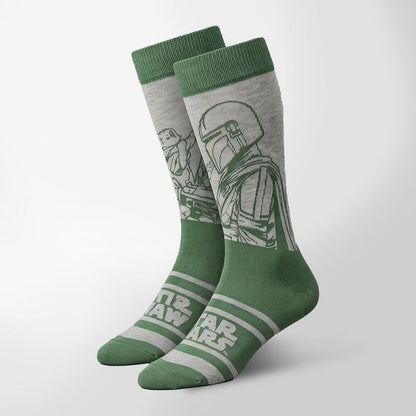 Set de tres pares de calcetines Star Wars The Mandalorian con diseños de Grogu - 2