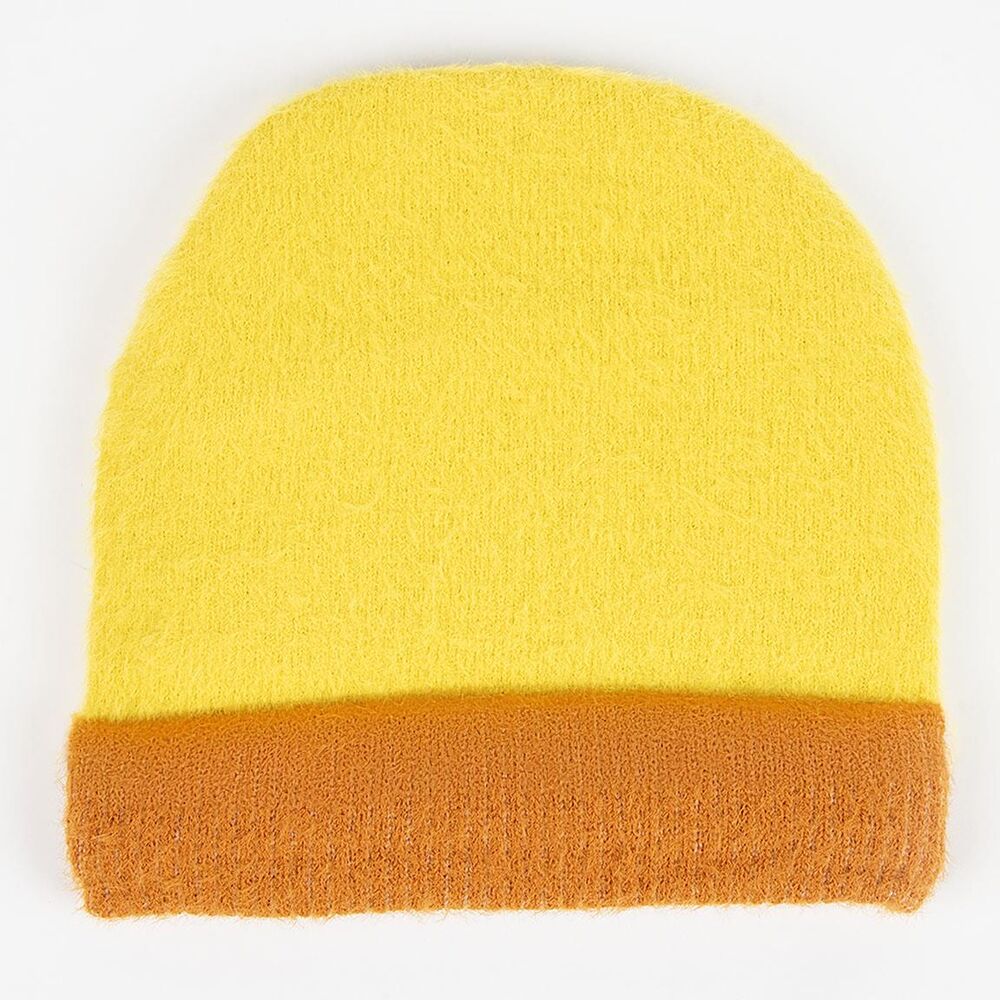Gorro amarillo de El Rey León con ilustración de cachorro de león - 2