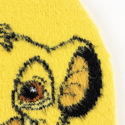 Gorro amarillo de El Rey León con ilustración de cachorro de león - 4