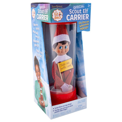 Transportín rojo y transparente para Elfo Explorador The Elf on the Shelf