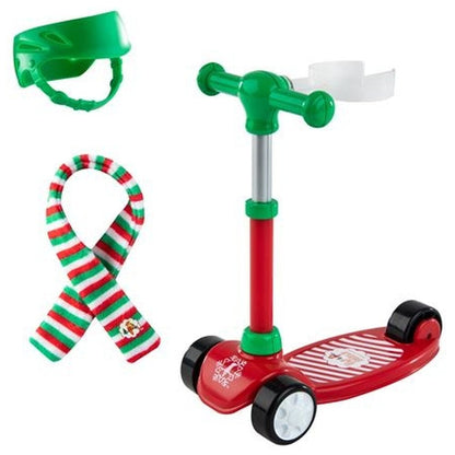 Patinete rojo y casco verde The Elf on the Shelf - 2