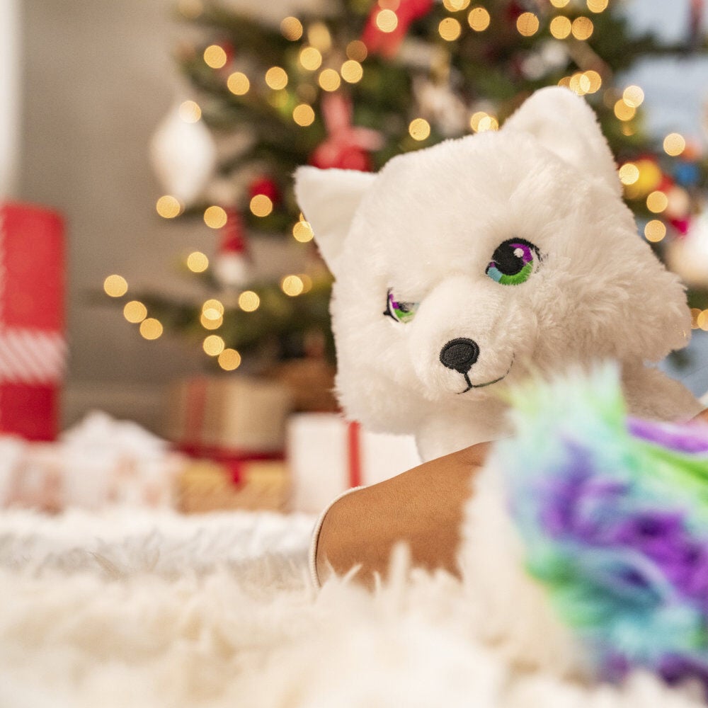 Peluche blanco de Noorah, el zorro ártico mágico de The Elf on the Shelf - 4