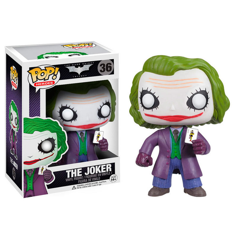 Figura Funko POP! del Joker de Batman: El Caballero Oscuro