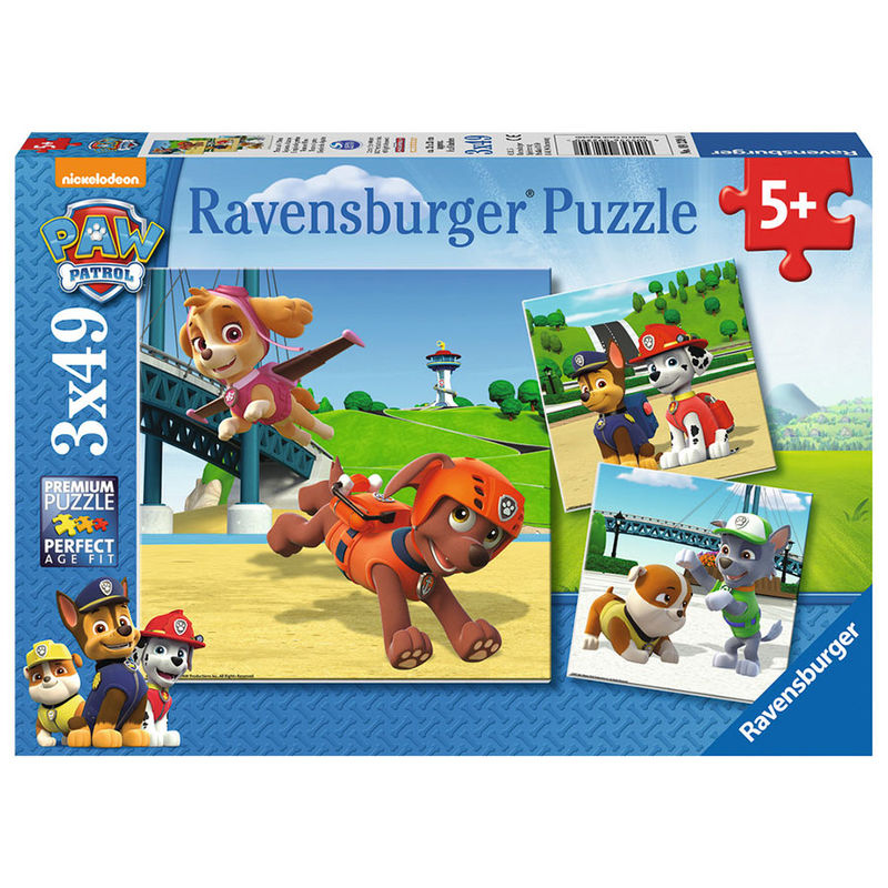 Puzzle Ravensburger Paw Patrol de 49 piezas