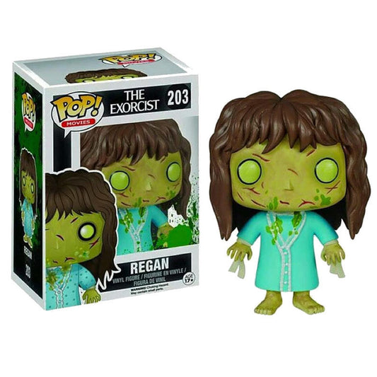 Figura Funko POP! de Regan de El Exorcista con camisón azul - 2