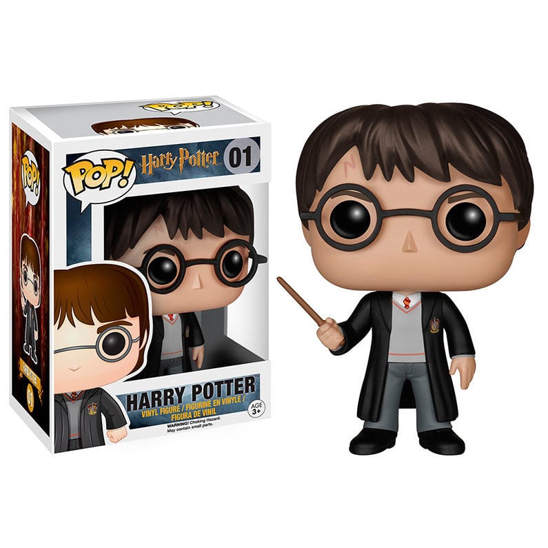 Figura Funko POP! de Harry Potter con uniforme de Gryffindor y varita - 2
