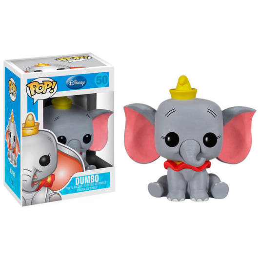 Figura FUNKO POP! de Dumbo con sombrero amarillo y cuello rojo - 2