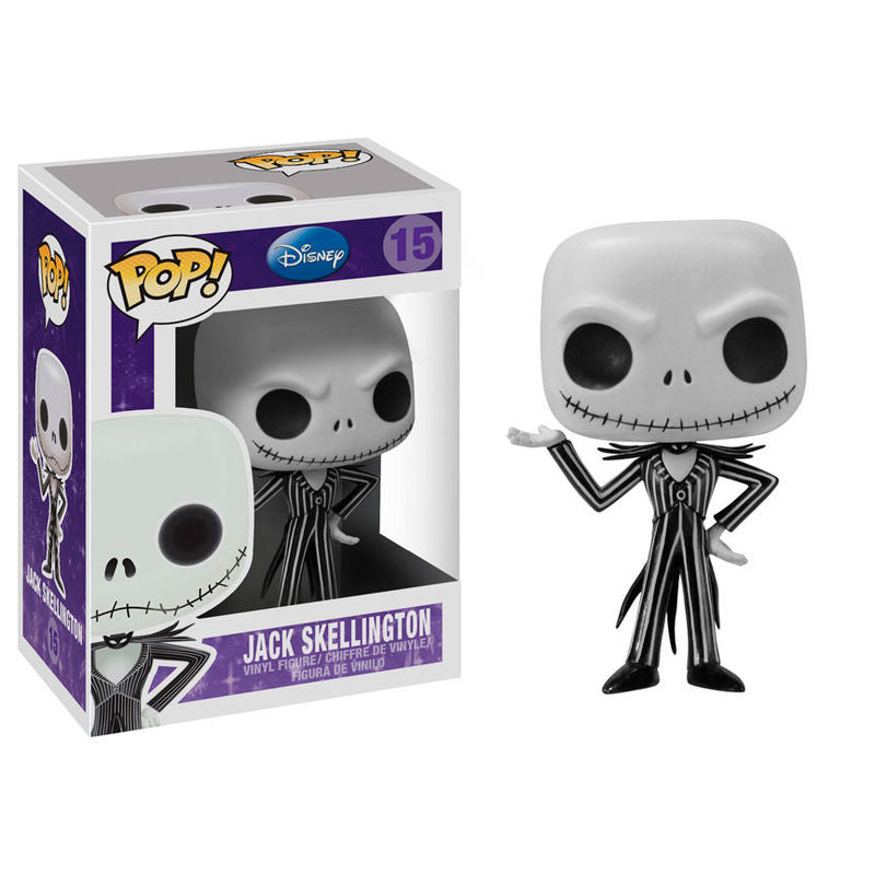 Figura FUNKO POP! de Jack Skellington con traje de rayas - 2
