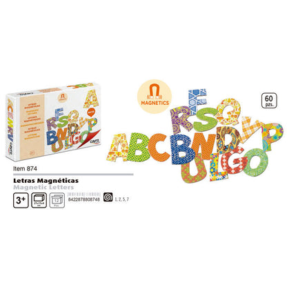 Letras magnéticas decoradas CAYRO con diseños estampados - 4