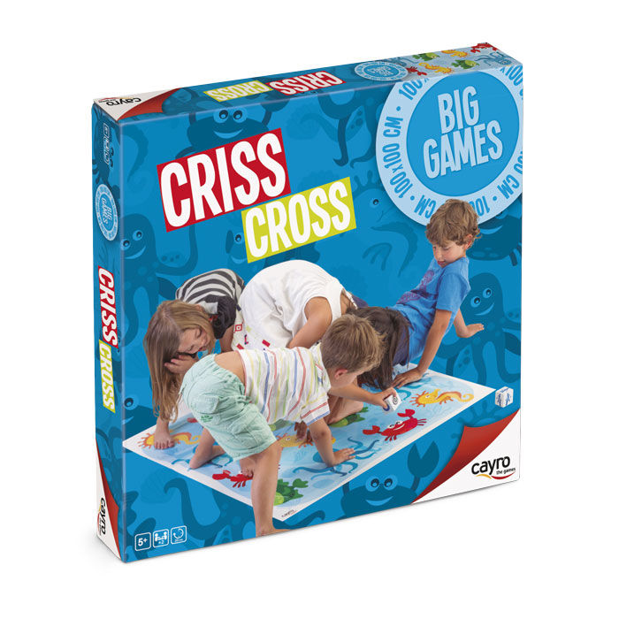 Caja del juego Crisscross Gigante CAYRO con tablero ilustrado