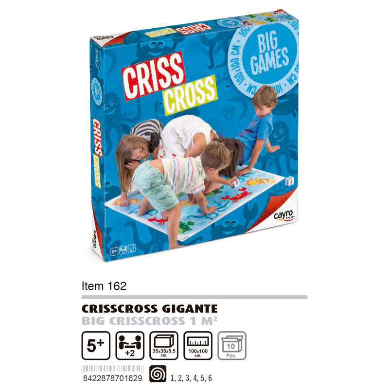 Caja del juego Crisscross Gigante CAYRO con tablero ilustrado - 3