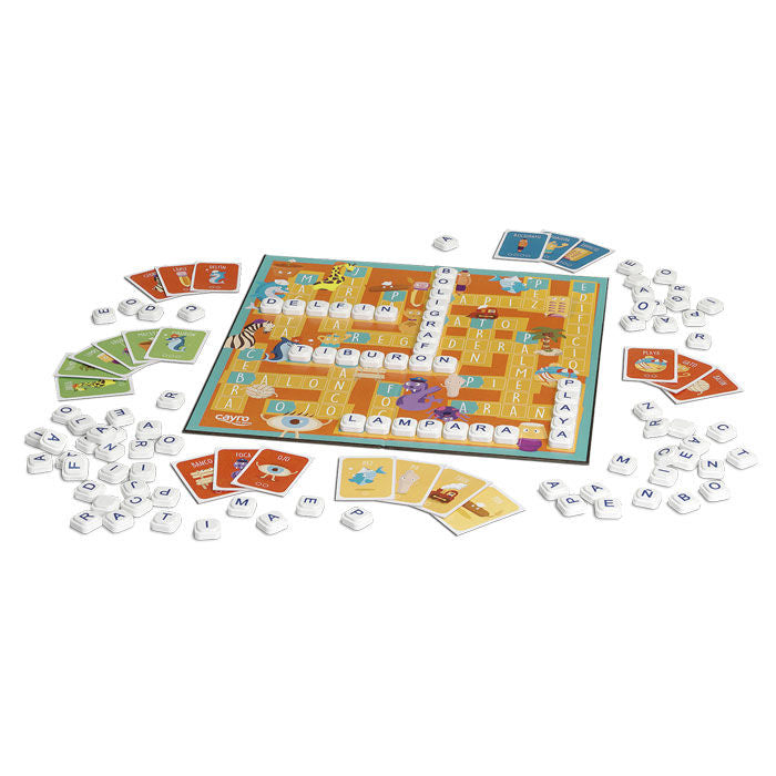 Caja de Mi Primer Juego de Palabras CAYRO con animales ilustrados - 2