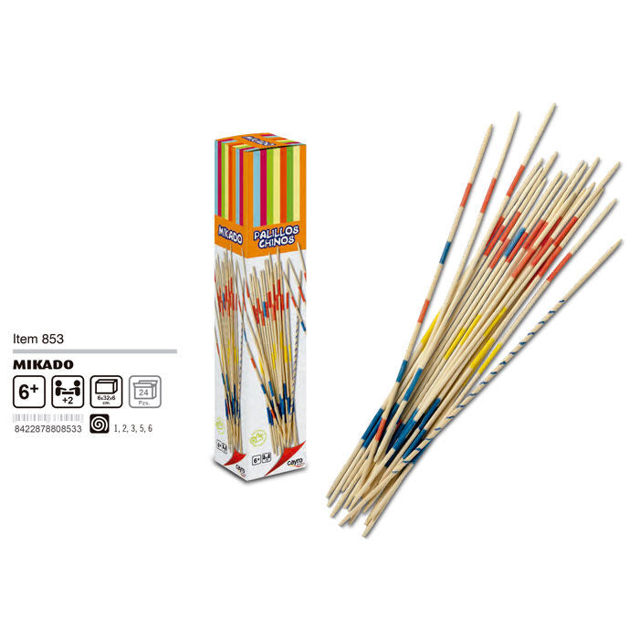 Juego Mikado CAYRO con palillos chinos de colores - 3
