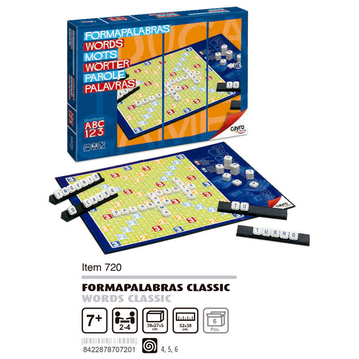Caja del juego de mesa CAYRO Formapalabras Classic - 3