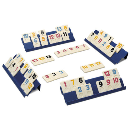 Rummi Classic de CAYRO en caja metálica roja con fichas numeradas - 4