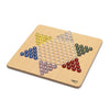 Tablero de damas chinas CAYRO de madera con fichas de colores