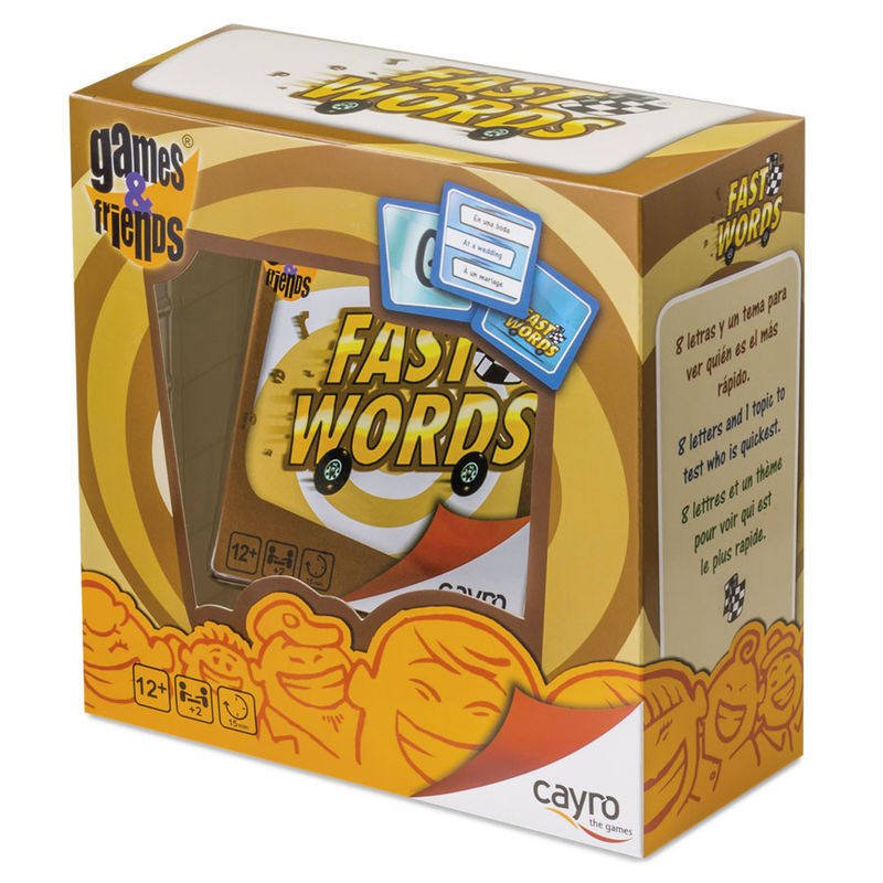 Caja del juego de mesa Fast Words de CAYRO