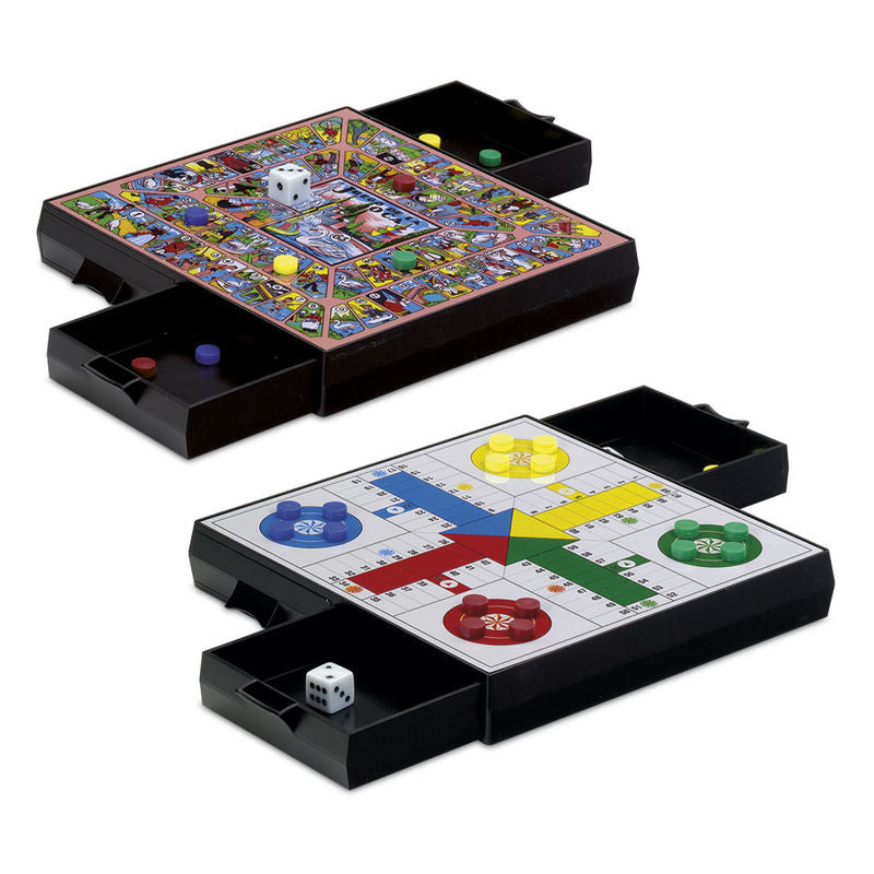 Juego CAYRO magnético de parchís y oca con tablero reversible - 4