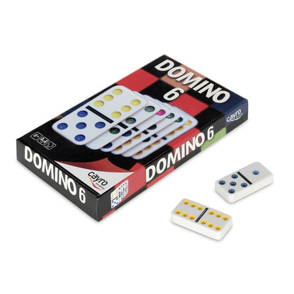 Juego de dominó de colores CAYRO Doble 6