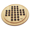 Solitario CAYRO de madera con bolas sobre tablero circular